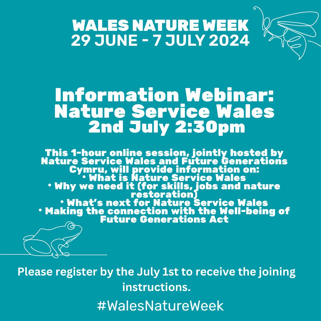Information Webinar: Nature Service Wales